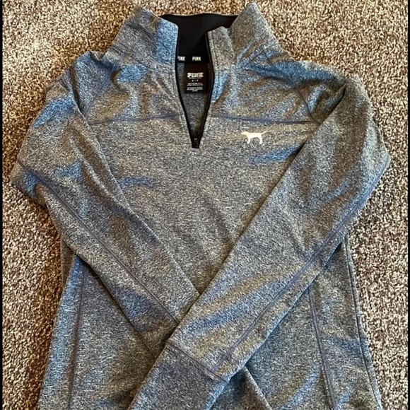 PINK Victoria's Secret Sweaters - Womens pink brand quarter zip